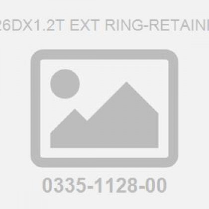 M 26Dx1.2T Ext Ring-Retaining